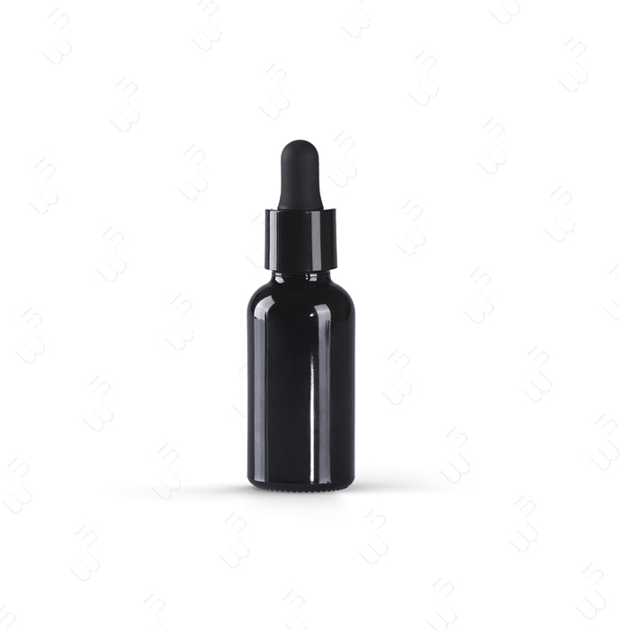 精油30ml YBB0060BHA 精华原液 黑瓷瓶