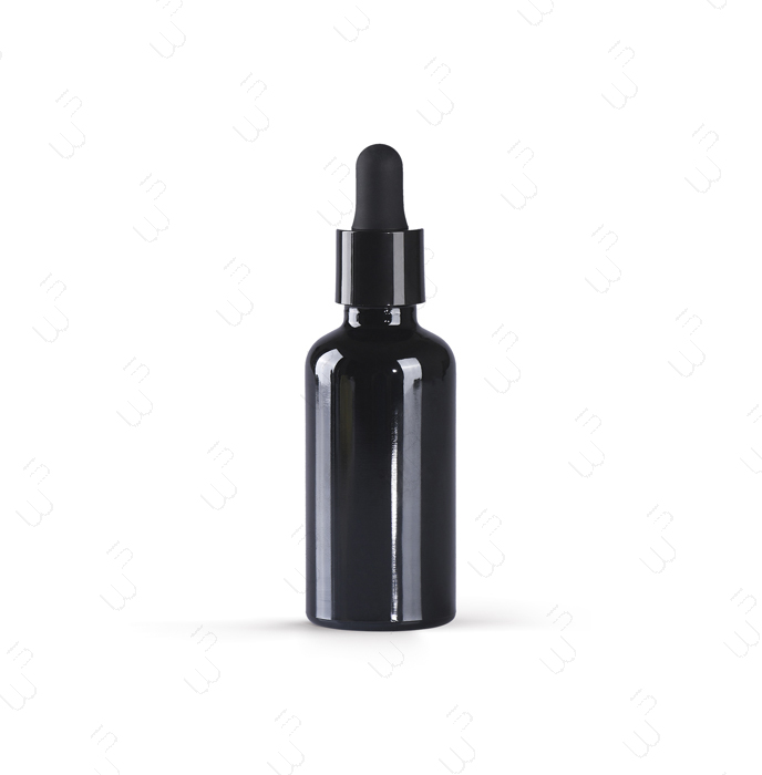 精油50ml YBB0063BHA 精华原液 黑瓷瓶